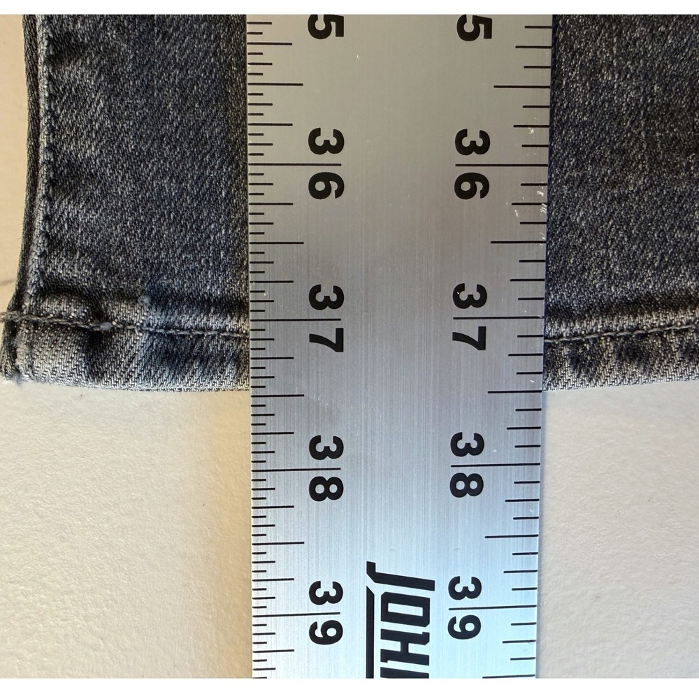 Favorite Daughter Seattle‎ Grey The Erin High Rise Straight Leg Jeans Size 24 - Picture 6 of 10
